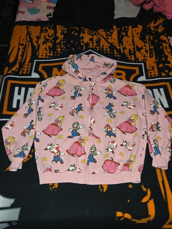 Super Mario Bros Other - Super Mario Zip Up Hoodie